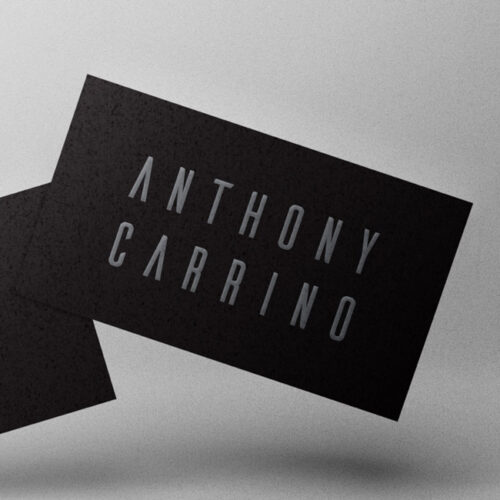 Anthony Carrino Brand Image - Dark Roast Media Client