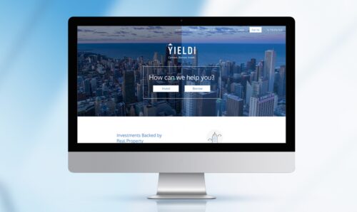 Yieldi - Branded Website Desktop Display