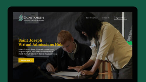 Saint Joseph High School - Branded Digital Imagery